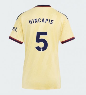 Arsenal Piero Hincapie #5 Replika Tredje Tröja Damer 2026-27 Kortärmad